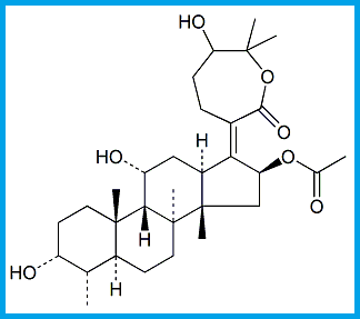 FUSIDIC ACID EP IMPURITY B / 24,25-DIHYDRO-24,25-DIHYDROXY FUSIDIC ACID-21,25-LACTONE